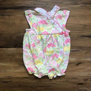 Janie and Jack Baby Girl Romper Size 0-3 Months